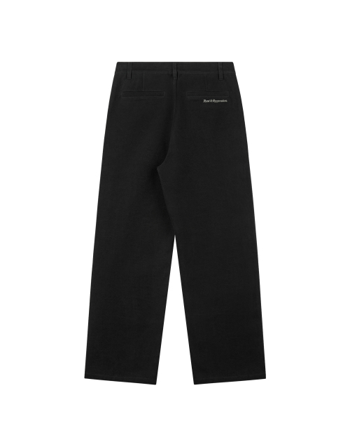 Rest&Recreation（レストアンドレクリエーション）の「WASHED COTTON PANTS - BLACK（その他パンツ・メンズ・その他・X-LARGE/LARGE）」の2枚目の写真