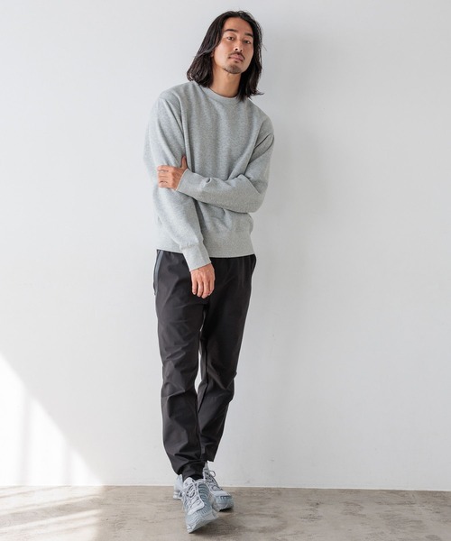 HEREIAM(ヘレイアム)の「【HEREIAM MEN】COSMIC裏起毛クルーネック(スウェット・メンズ・杢グレー/ブラック/パープル・MEDIUM/LARGE)」の6枚目の写真