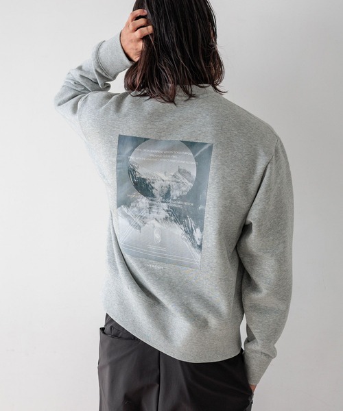 HEREIAM(ヘレイアム)の「【HEREIAM MEN】COSMIC裏起毛クルーネック(スウェット・メンズ・杢グレー/ブラック/パープル・MEDIUM/LARGE)」の10枚目の写真