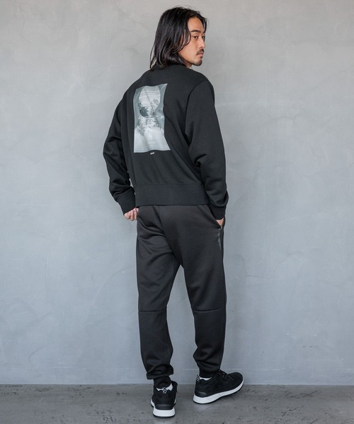 HEREIAM(ヘレイアム)の「【HEREIAM MEN】COSMIC裏起毛クルーネック(スウェット・メンズ・杢グレー/ブラック/パープル・MEDIUM/LARGE)」の12枚目の写真