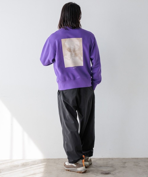 HEREIAM(ヘレイアム)の「【HEREIAM MEN】COSMIC裏起毛クルーネック(スウェット・メンズ・杢グレー/ブラック/パープル・MEDIUM/LARGE)」の17枚目の写真