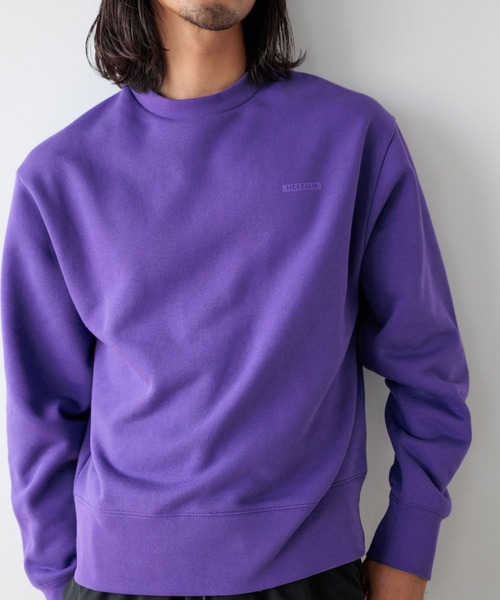 HEREIAM(ヘレイアム)の「【HEREIAM MEN】COSMIC裏起毛クルーネック(スウェット・メンズ・杢グレー/ブラック/パープル・MEDIUM/LARGE)」の20枚目の写真
