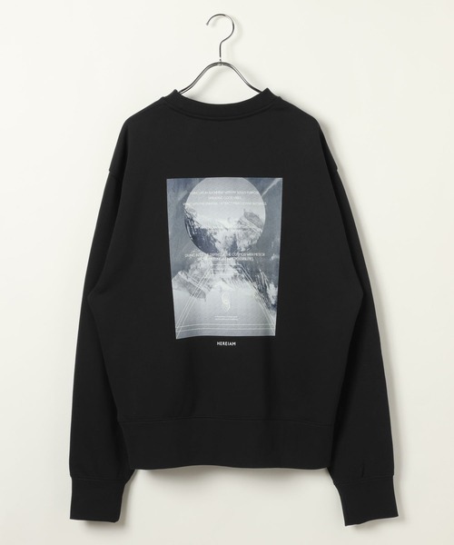 HEREIAM(ヘレイアム)の「【HEREIAM MEN】COSMIC裏起毛クルーネック(スウェット・メンズ・杢グレー/ブラック/パープル・MEDIUM/LARGE)」の22枚目の写真
