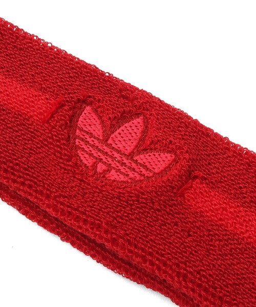 adidas(アディダス)の「adidas BY AVAVAV SWEATBAND SET / アディダス アヴァヴァヴ バンド セット(ヘアバンド・レディース・レッド・ONE SIZE)」の3枚目の写真