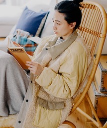 studio CLIP（スタディオクリップ）の「【吸湿発熱/抗菌防臭】ボアキルティングルームコート（その他ルームウェア）」