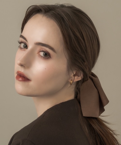 muku(ムク)の「VALETTA/DOUBLE SATIN(バレッタ/ヘアクリップ・レディース・ブラック/ブラウン・FREE)」の22枚目の写真