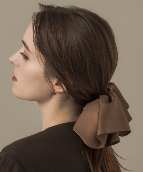 muku(ムク)の「VALETTA/DOUBLE SATIN(バレッタ/ヘアクリップ・レディース・ブラック/ブラウン・FREE)」の21枚目の写真
