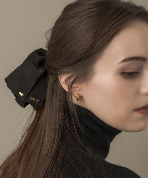 muku(ムク)の「VALETTA/DOUBLE SATIN(バレッタ/ヘアクリップ・レディース・ブラック/ブラウン・FREE)」の9枚目の写真