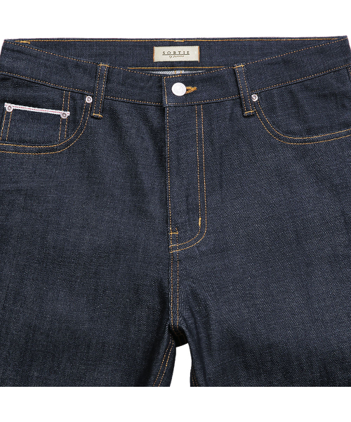 sortie(ソルティ)の「075 Raw Selvedge denim Jeans (Indigo Blue)(デニムパンツ・メンズ・その他・SMALL/MEDIUM/LARGE/X-LARGE)」の6枚目の写真