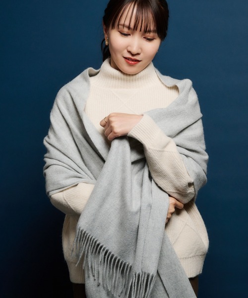 Lulumama様用大判マフラーカシミヤ100% MICHEL  楽天市場】【5％クーポン】《mau.さんコラボ》極やわカシミヤ 100