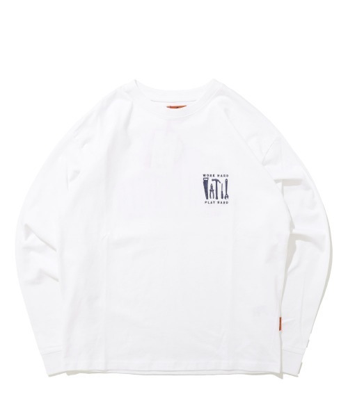 KRIFF MAYER(クリフメイヤー)の「【綿100%】クリフラビットロンT(ワーク)(Tシャツ/カットソー・メンズ・チャコール/ミント/オレンジ/イエロー/オフホワイト・LARGE/MEDIUM/X-LARGE)」の15枚目の写真