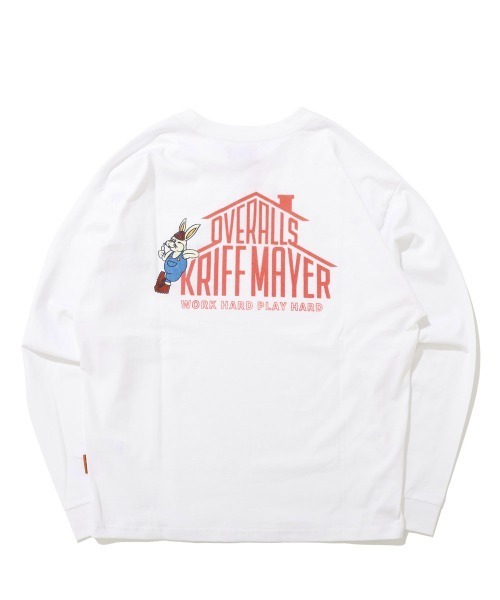 KRIFF MAYER(クリフメイヤー)の「【綿100%】クリフラビットロンT(ワーク)(Tシャツ/カットソー・メンズ・チャコール/ミント/オレンジ/イエロー/オフホワイト・LARGE/MEDIUM/X-LARGE)」の16枚目の写真
