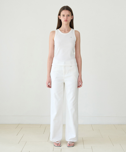 COVERNAT WOMAN(カバーナットウーマン)の「ウィメンズベーシックスリーブレス (3カラー)(Tシャツ/カットソー・レディース・ホワイト/グレー/ブラック・FREE)」の10枚目の写真