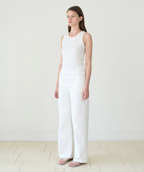COVERNAT WOMAN(カバーナットウーマン)の「ウィメンズベーシックスリーブレス (3カラー)(Tシャツ/カットソー・レディース・ホワイト/グレー/ブラック・FREE)」の11枚目の写真