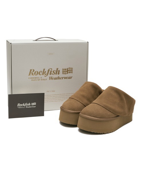 ROCKFISH WEATHERWEAR（ロックフィッシュウェザーウェア）の「MAXI FOLDED MULES（ブーツ・レディース・ブラウン/モカ・23.0cm/24.0cm/25.0cm）」の9枚目の写真