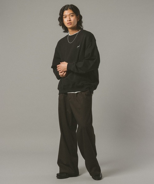 RAGEBLUE（レイジブルー）の「【ponchi】コラボイラストフォトスウェット（スウェット・メンズ・その他4/ブラック/ダークブラウン・LARGE/MEDIUM）」の10枚目の写真