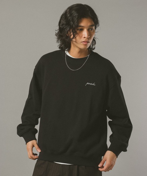 RAGEBLUE（レイジブルー）の「【ponchi】コラボイラストフォトスウェット（スウェット・メンズ・その他4/ブラック/ダークブラウン・LARGE/MEDIUM）」の14枚目の写真