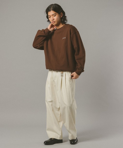 RAGEBLUE（レイジブルー）の「【ponchi】コラボイラストフォトスウェット（スウェット・メンズ・その他4/ブラック/ダークブラウン・LARGE/MEDIUM）」の16枚目の写真