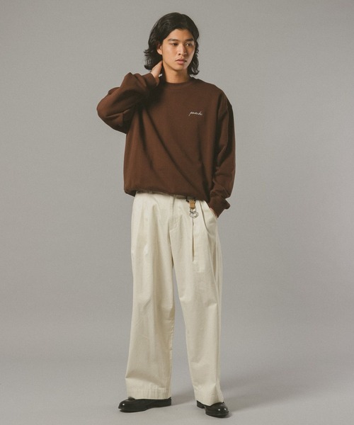 RAGEBLUE（レイジブルー）の「【ponchi】コラボイラストフォトスウェット（スウェット・メンズ・その他4/ブラック/ダークブラウン・LARGE/MEDIUM）」の17枚目の写真