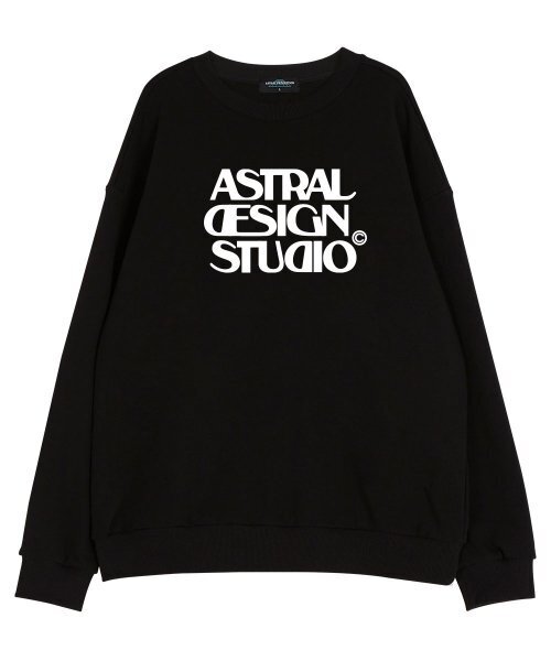 ASTRAL PROJECTION(アストラルプロジェクション)の「アストラルデザインスタジオ ワッフル 裏毛 スウェット_ブラック(スウェット・レディース・その他・X-LARGE/XX-LARGE/MEDIUM/LARGE)」の2枚目の写真