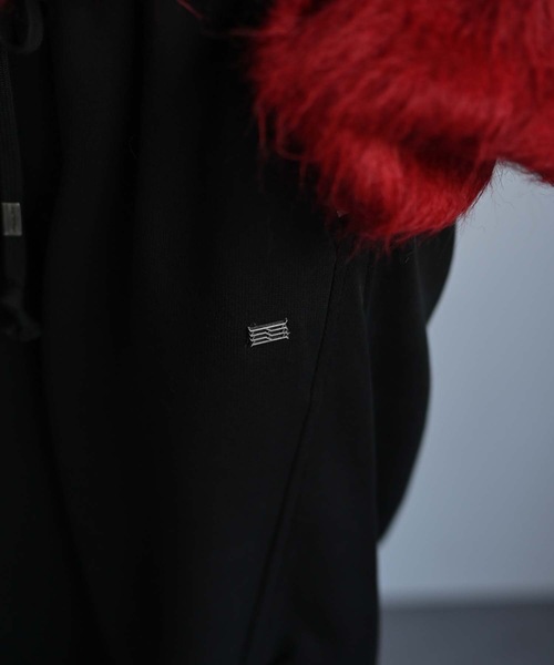 CREARE -LINO-(クレアーレリノ)の「ワイド裾リブスウェットパンツ(スウェットパンツ・メンズ・グレー/ブラック・MEDIUM/LARGE)」の6枚目の写真
