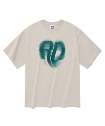 ノイズ 半袖Tシャツ ベージュ