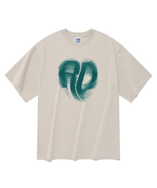 RADINEO(ラディネオ)の「ノイズ 半袖Tシャツ ベージュ(Tシャツ/カットソー・メンズ・その他・LARGE/MEDIUM/SMALL/X-LARGE)」の1枚目の写真