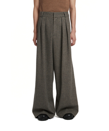 TRUNK PROJECT（トランクプロジェクト）の「Pleated Trousers_Grey（スラックス）」