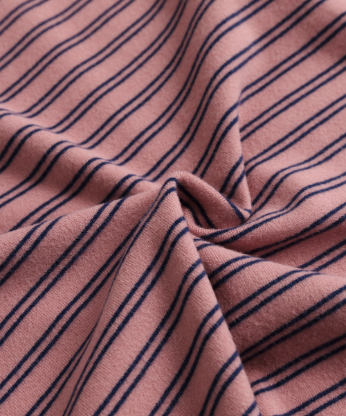MENASOO（ミナス）の「Brushed Striped Boatneck Long T Shirt_Pink（Tシャツ/カットソー・レディース・PINK・F）」の16枚目の写真