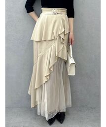 dazzlin | アシメプリーツマーメイドスカート(スカート)