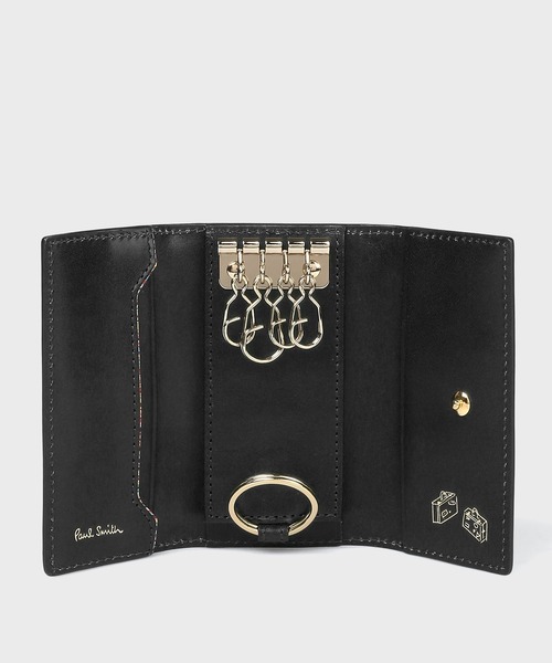 【極美品】ポールスミス　スマートキーケース ベジタン SS26 キーケース【553440 P213】（キーケース/キー