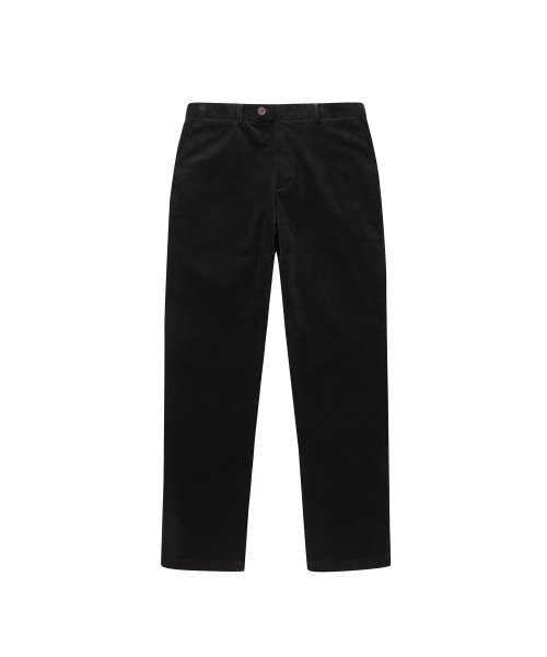 SOLEW(ソル)の「コーデュロイテーパードパンツ_ブラック(その他パンツ・メンズ・その他・LARGE/X-LARGE)」の1枚目の写真