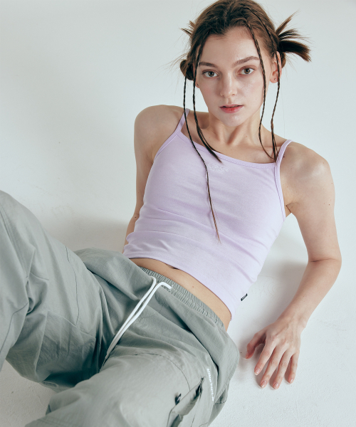 KINETICLO（キネティクロ）の「クロップ袖なしTシャツ（ラベンダー）（Tシャツ/カットソー・レディース・その他・ONE）」の4枚目の写真