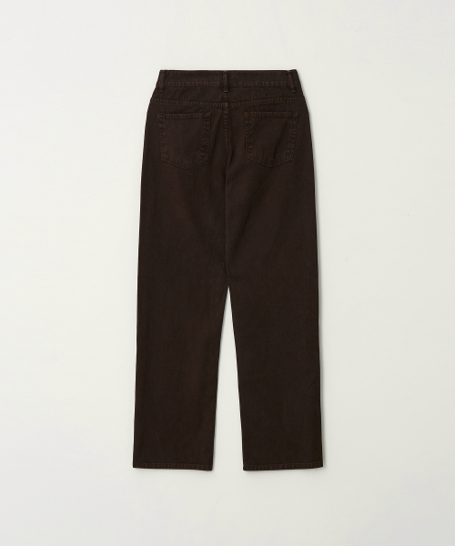 FLAWSROOM(フローズルーム)の「Deep Brown Straight Denim Pants(デニムパンツ・メンズ・その他・SMALL/MEDIUM/LARGE)」の3枚目の写真