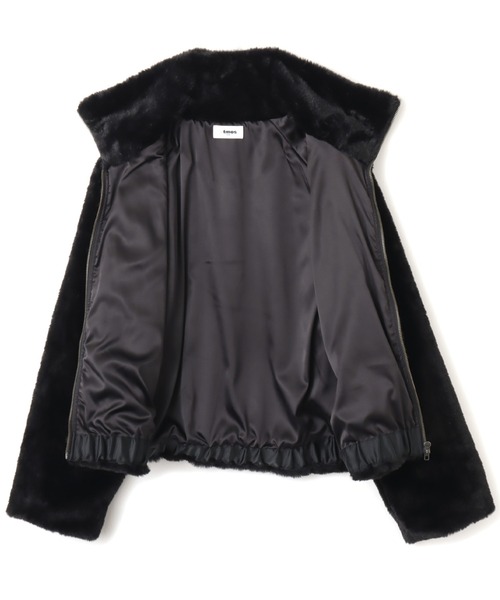 atmos pink（アトモスピンク）の「atmos pink Faux Fur Zip Blouson / アトモス ピンク フォー ファー ジップ ブルゾン（その他アウター・レディース・レオパード/ブラック/アイボリー・FREE）」の17枚目の写真