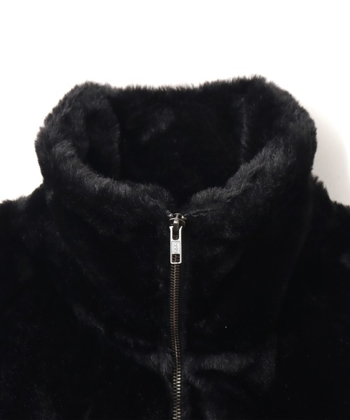 atmos pink（アトモスピンク）の「atmos pink Faux Fur Zip Blouson / アトモス ピンク フォー ファー ジップ ブルゾン（その他アウター・レディース・レオパード/ブラック/アイボリー・FREE）」の14枚目の写真