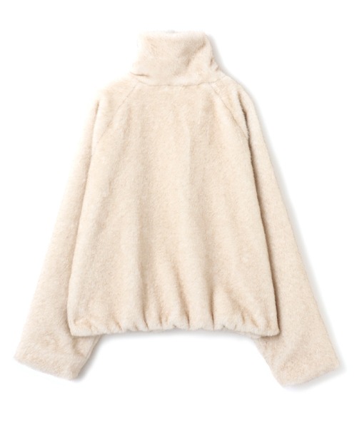 atmos pink（アトモスピンク）の「atmos pink Faux Fur Zip Blouson / アトモス ピンク フォー ファー ジップ ブルゾン（その他アウター・レディース・レオパード/ブラック/アイボリー・FREE）」の9枚目の写真