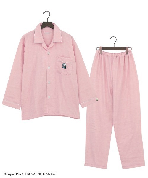 RUGGEDWORKS(ラゲッドワークス)の「《I'm Doraemon》アイム ドラえもん 3重ガーゼ パジャマ 男女兼用(ルームウェア/パジャマ・メンズ・ピンク/ブルー/ネイビー・M/S/LL/L)」の6枚目の写真