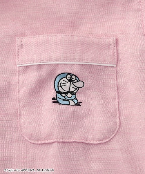 RUGGEDWORKS(ラゲッドワークス)の「《I'm Doraemon》アイム ドラえもん 3重ガーゼ パジャマ 男女兼用(ルームウェア/パジャマ・メンズ・ピンク/ブルー/ネイビー・M/S/LL/L)」の8枚目の写真