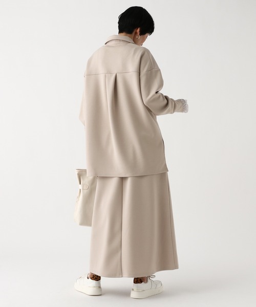 Elura（エルーラ）の「ダンボールセットアップ/636892（セットアップ・レディース・アイボリー/グレイッシュベージュ/チャコールグレー・FREE）」の10枚目の写真