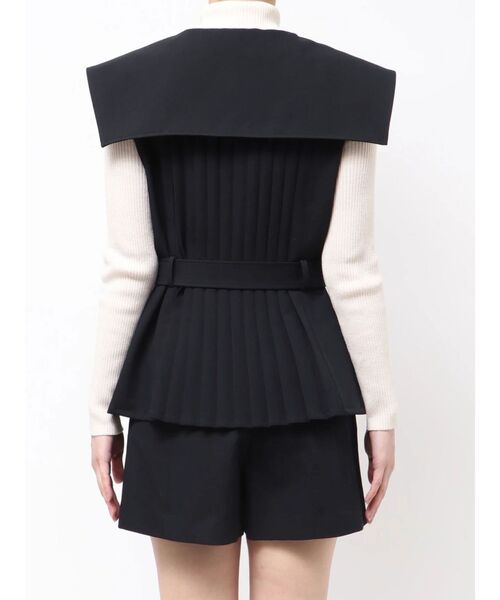 CALNAMUR（カルナムール）の「ダブルブレストビッグカラージレ（その他アウター・レディース・ネイビー・SMALL/MEDIUM）」の16枚目の写真