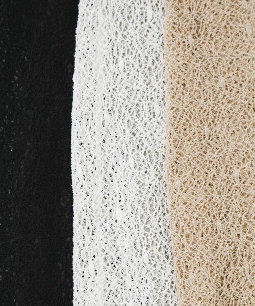 LAATO(ラート)の「melon lace skirt(スカート・レディース・ホワイト/ブラック/ライトブラウン・FREE)」の17枚目の写真