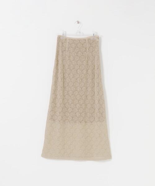 LAATO(ラート)の「melon lace skirt(スカート・レディース・ホワイト/ブラック/ライトブラウン・FREE)」の18枚目の写真