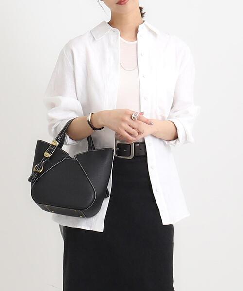 TOFF&LOADSTONE（トフアンドロードストーン）の「ラップトート ライトシュリンク（M）（トートバッグ・レディース・ライトオレンジ系・00）」の5枚目の写真