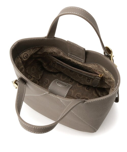 TOFF&LOADSTONE（トフアンドロードストーン）の「ラップトート ライトシュリンク（M）（トートバッグ・レディース・ライトオレンジ系・00）」の12枚目の写真