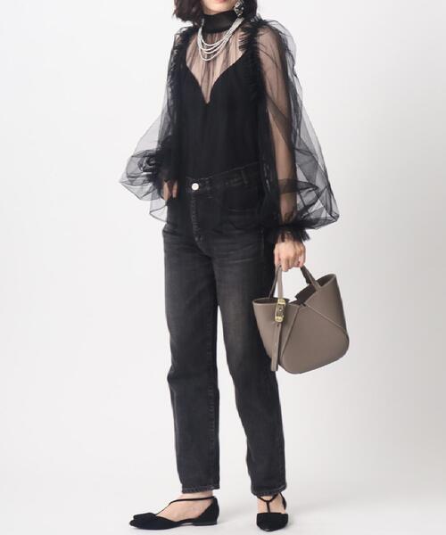 TOFF&LOADSTONE（トフアンドロードストーン）の「ラップトート ライトシュリンク（M）（トートバッグ・レディース・ライトオレンジ系・00）」の13枚目の写真