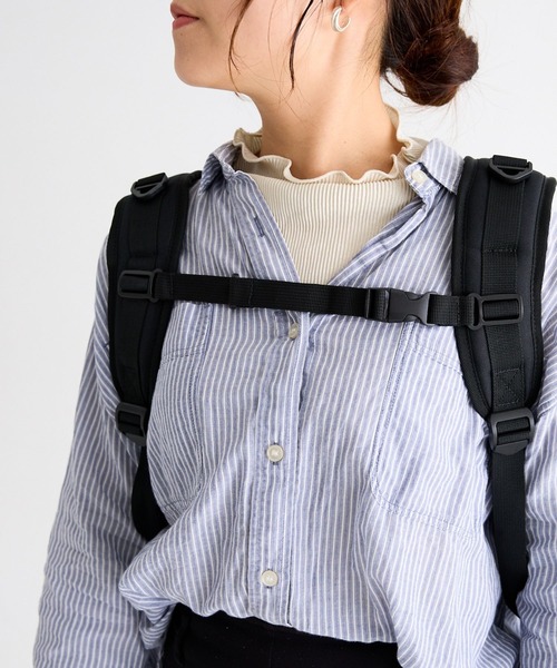 zucchero（ズッケロ）の「パワーパフガールズ リュック ナイロン 大容量 機能性 スクール 28L TPGSR-04（バックパック/リュック・レディース・ブラック×グリーン/ブラック×ブルー/ブラック×ピンク・FREE）」の13枚目の写真