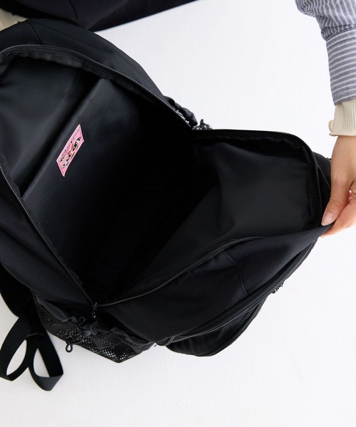 zucchero（ズッケロ）の「パワーパフガールズ リュック ナイロン 大容量 機能性 スクール 28L TPGSR-04（バックパック/リュック・レディース・ブラック×グリーン/ブラック×ブルー/ブラック×ピンク・FREE）」の11枚目の写真