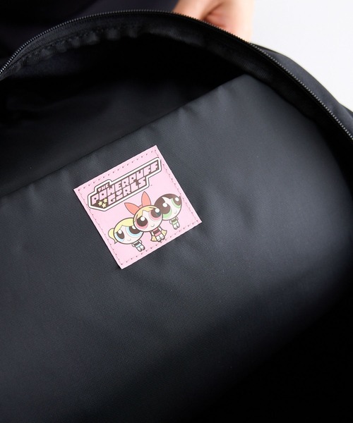 zucchero（ズッケロ）の「パワーパフガールズ リュック ナイロン 大容量 機能性 スクール 28L TPGSR-04（バックパック/リュック・レディース・ブラック×グリーン/ブラック×ブルー/ブラック×ピンク・FREE）」の12枚目の写真