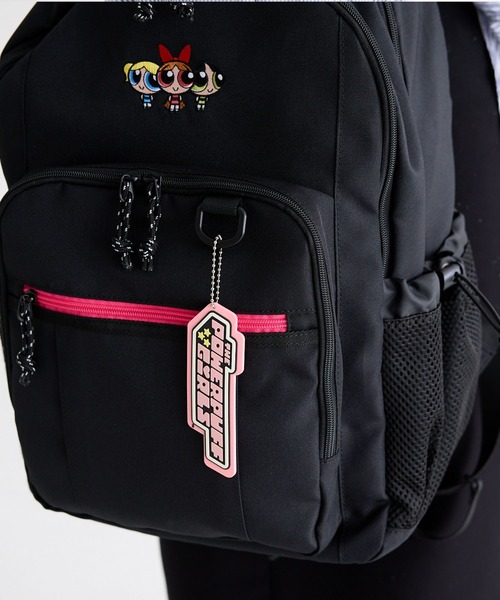 zucchero（ズッケロ）の「パワーパフガールズ リュック ナイロン 大容量 機能性 スクール 28L TPGSR-04（バックパック/リュック・レディース・ブラック×グリーン/ブラック×ブルー/ブラック×ピンク・FREE）」の16枚目の写真
